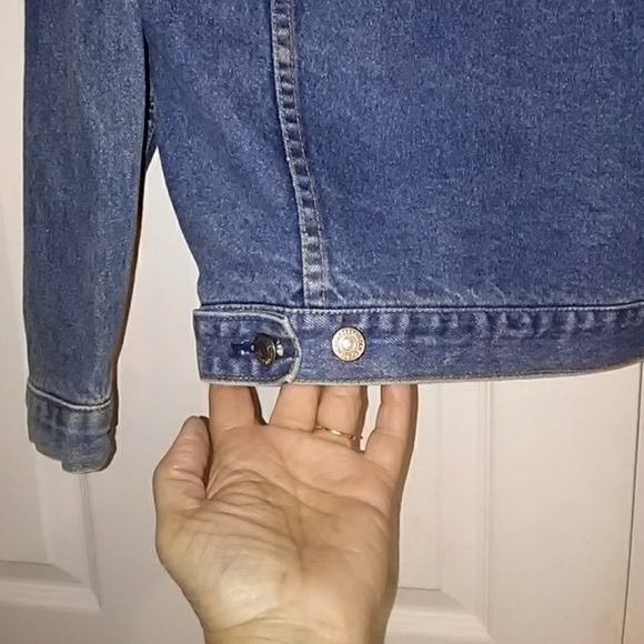 Women's Blue Jean Jacket - Picture 6 of 7